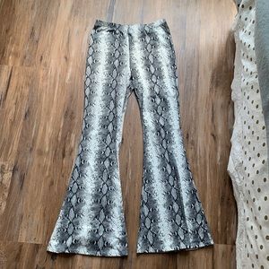 Snakeskin pants